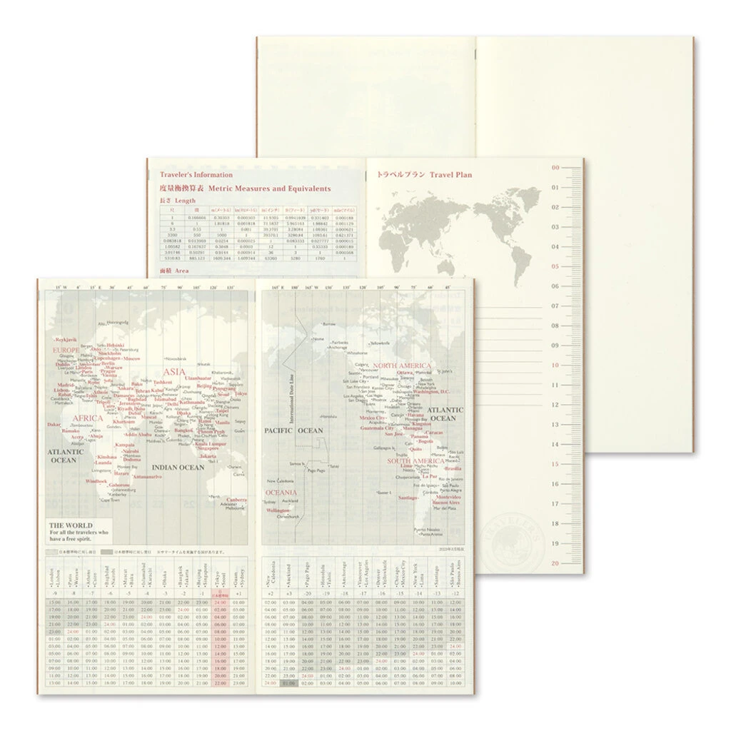 Refill Monthly 2024 Traveler's Notebook Diary 6 Refill Monthly 2024 Traveler's Notebook Diary - Image 6