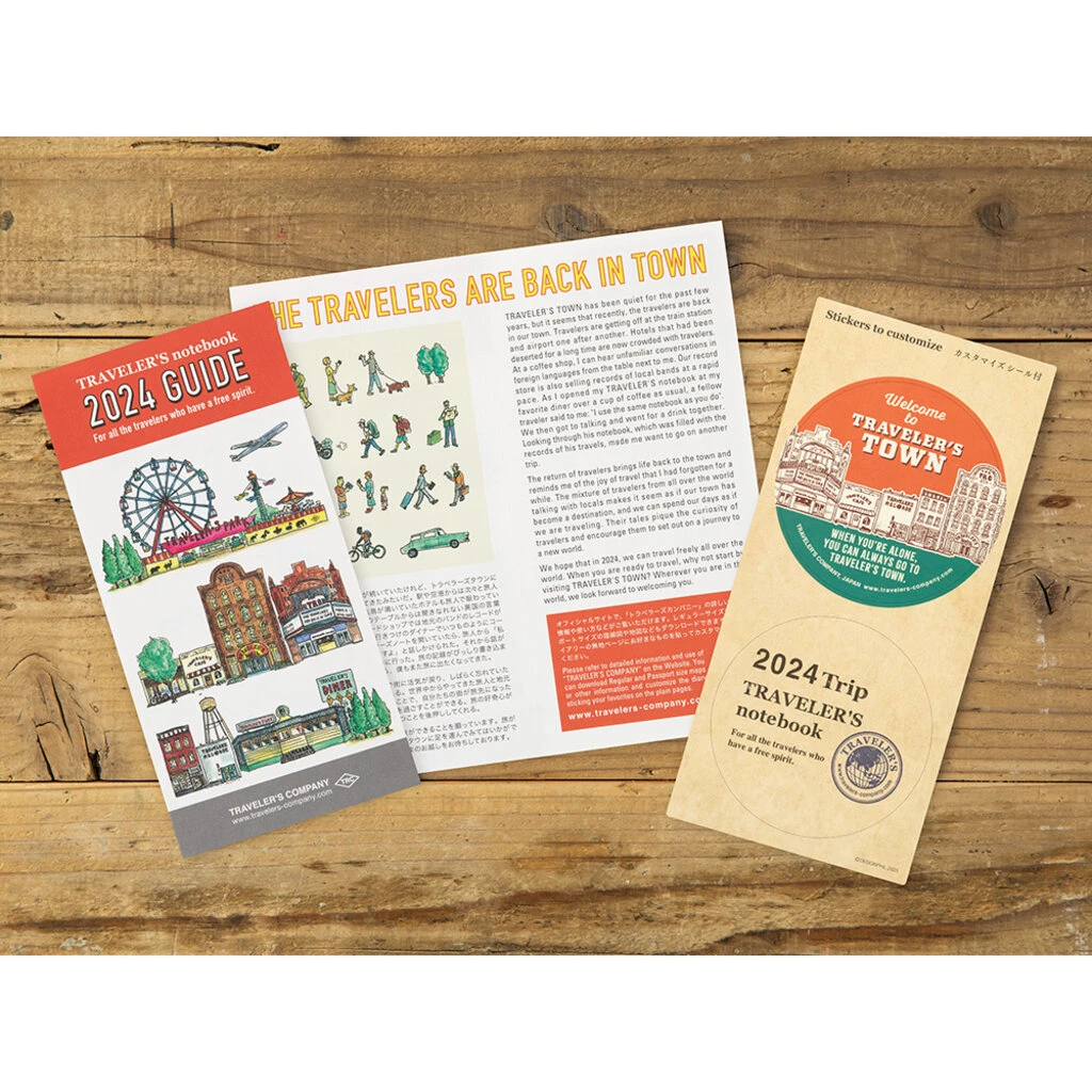 Refill Monthly 2024 Traveler's Notebook Diary 7 Refill Monthly 2024 Traveler's Notebook Diary - Image 7