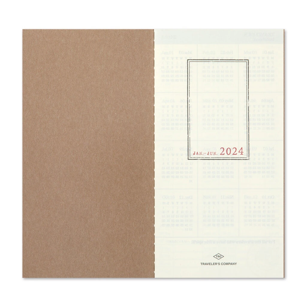 Refill Weekly + Memo 2024 Traveler's Notebook Diary 3 Refill Weekly + Memo 2024 Traveler's Notebook Diary - Image 3