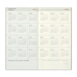 Refill Weekly + Memo 2024 Traveler's Notebook Diary 10 Refill Weekly + Memo 2024 Traveler's Notebook Diary -Stationery Shop travelers company refill weekly memo 2024 traveler 3