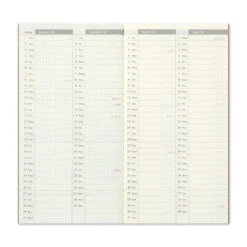 Refill Weekly + Memo 2024 Traveler's Notebook Diary 11 Refill Weekly + Memo 2024 Traveler's Notebook Diary -Stationery Shop travelers company refill weekly memo 2024 traveler 4