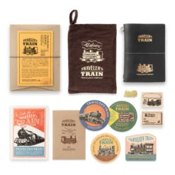 [sold Out] Traveler's Notebook Passport TRAIN Limited Set -Stationery Shop travelers company sold out travelers notebook pass 2