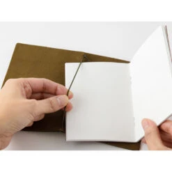 Traveler's Notebook Olive Passport -Stationery Shop travelers company travelers notebook olive passpor 8