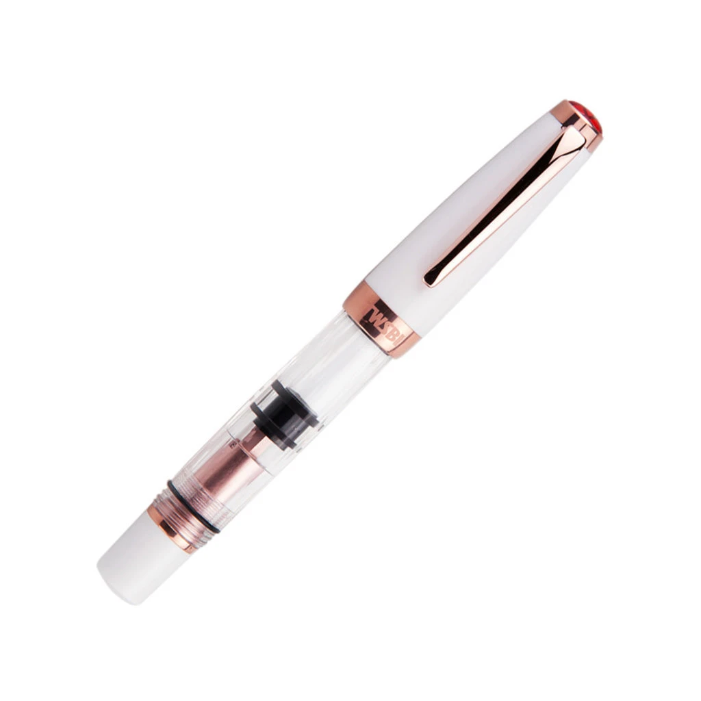 TWSBI Diamond Mini White Rose Gold 2 TWSBI Diamond Mini White Rose Gold - Image 2