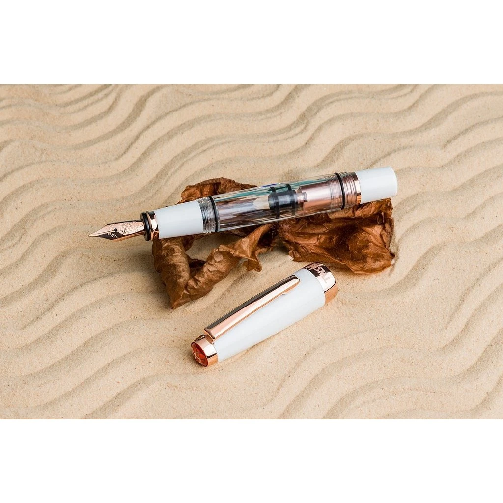 TWSBI Diamond Mini White Rose Gold 3 TWSBI Diamond Mini White Rose Gold - Image 3
