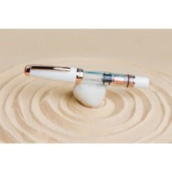 TWSBI Diamond Mini White Rose Gold 8 TWSBI Diamond Mini White Rose Gold -Stationery Shop twsbi twsbi diamond mini white rose gold 3