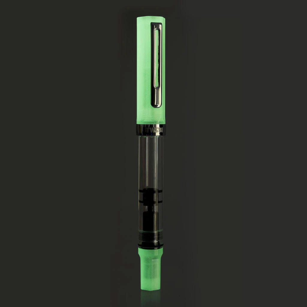TWSBI Eco Glow In The Dark Green Fountain Pen 2 TWSBI Eco Glow In The Dark Green Fountain Pen - Image 2