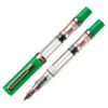 TWSBI Eco-T Royal Jade Rose Gold Fountain Pen With Midnight Ink