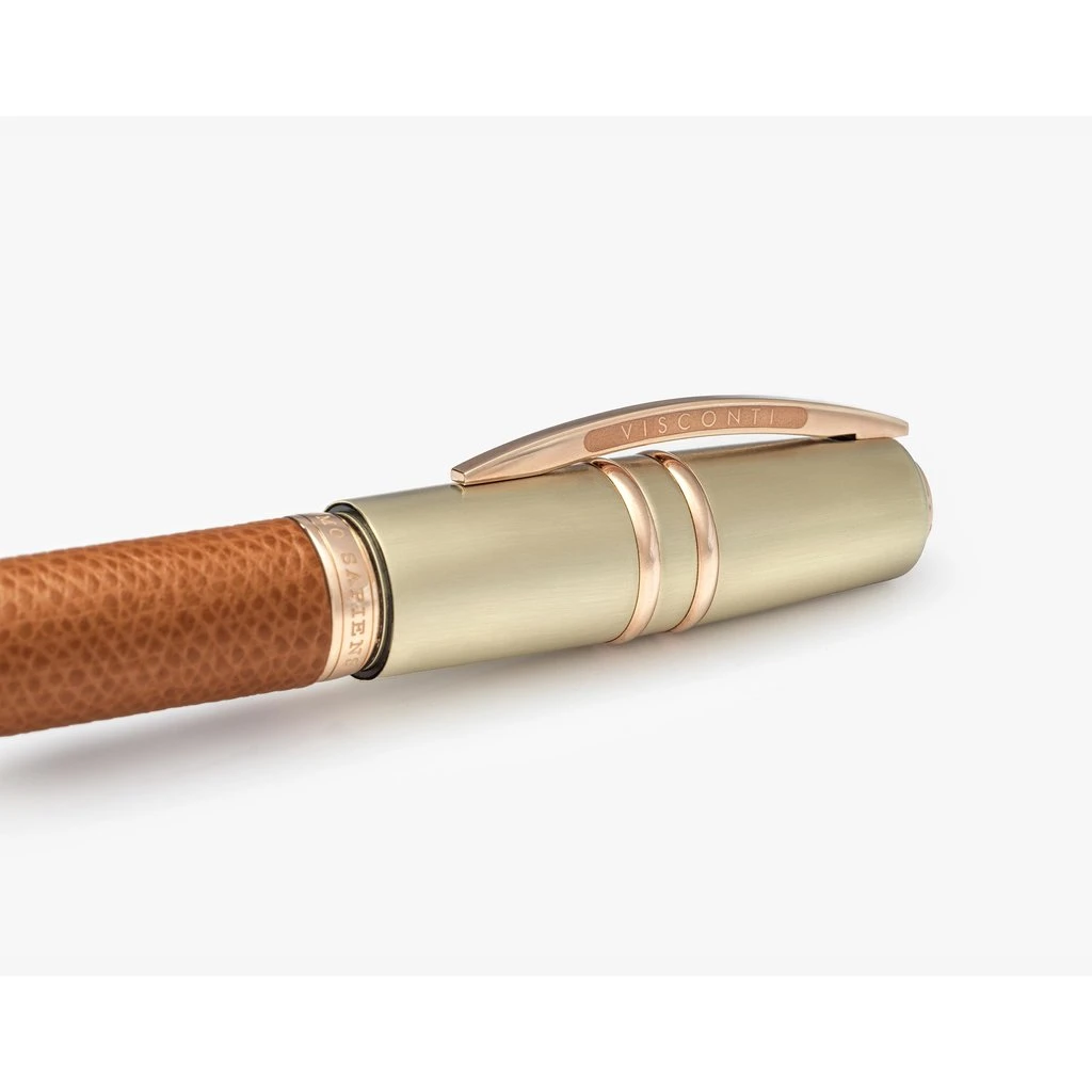Visconti Homo Sapiens Dual Touch Cognac Fountain Pen 3 Visconti Homo Sapiens Dual Touch Cognac Fountain Pen - Image 3