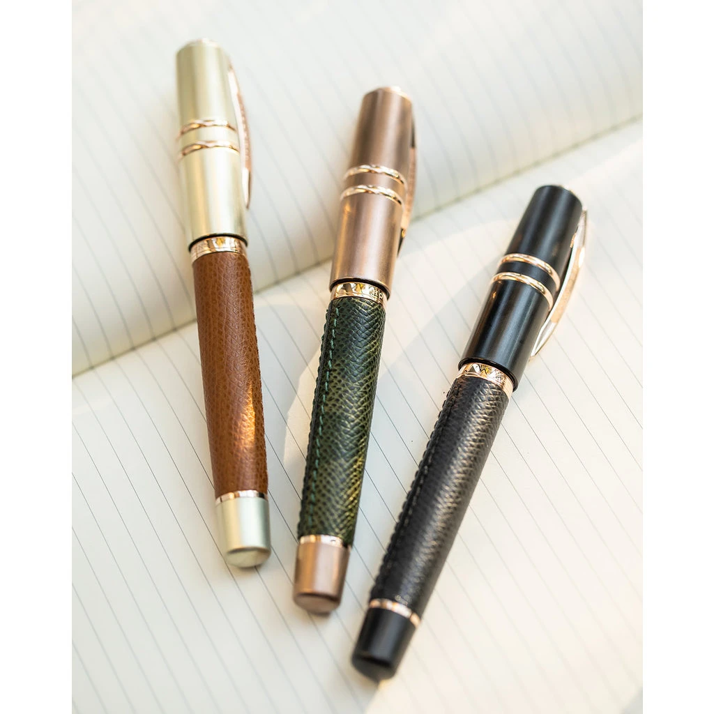 Visconti Homo Sapiens Dual Touch Cognac Fountain Pen 5 Visconti Homo Sapiens Dual Touch Cognac Fountain Pen - Image 5