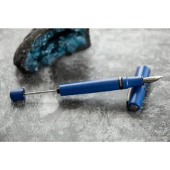 Visconti Homo Sapiens Lava Color Ultramarine Blue Fountain Pen Extra Fine -Stationery Shop visconti visconti homo sapiens lava color ultramar 3