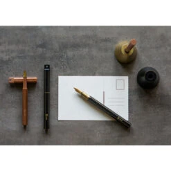 Ystudio Brassing Desk Fountain Pen Medium 8 Ystudio Brassing Desk Fountain Pen Medium -Stationery Shop ystudio ystudio brassing desk fountain pen medium 3