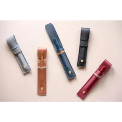 Ystudio Classic Reflect Pen Pouch Caramel 5 Ystudio Classic Reflect Pen Pouch Caramel -Stationery Shop ystudio ystudio classic reflect pen pouch caramel 2